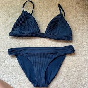 Hollister navy bikini